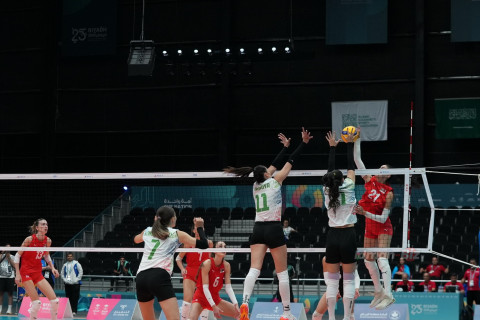 Azərbaycanın voleybol millisi Türkiyəyə yığmasına uduzdu - FOTO