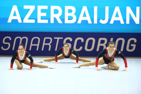 Gəncədə Aerobika gimnastikası üzrə Avropa çempionatına start verilib - FOTO