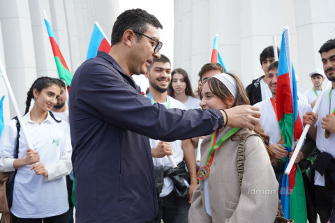 “Bayrağımız – qürur mənbəyimizdir!” devizi altında veloyürüş keçirildi - FOTO