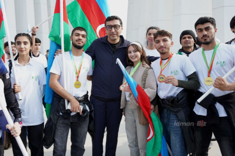 “Bayrağımız – qürur mənbəyimizdir!” devizi altında veloyürüş keçirildi - FOTO