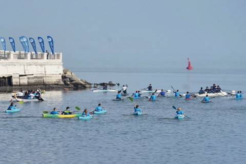 Гребцы поучаствовали в мероприятии в честь Победы и Дня флага Азербайджана - ФОТО