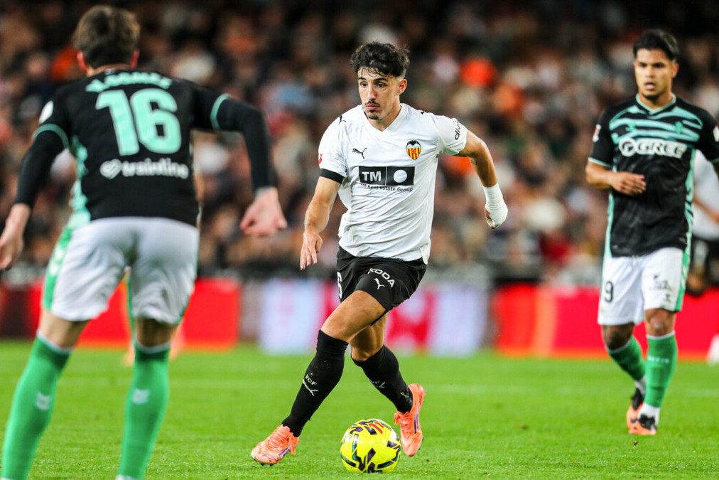 "Бетис" сыграл вничью с "Валенсией" в матче чемпионата Испании