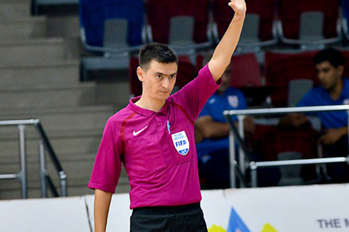 Azərbaycanlı futzal hakimi ilk dəfə final mərhələsində