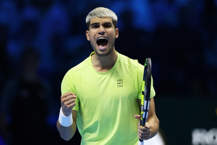 Karlos Alkaras ATP Yekun çempionatında ikinci görüşündə qalib gəlib