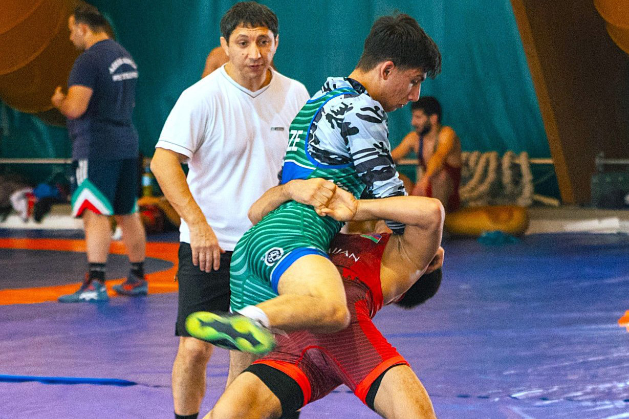 Azerbaijani wrestlers intensify preparations for Islamic Solidarity Games in Riyadh - PHOTO