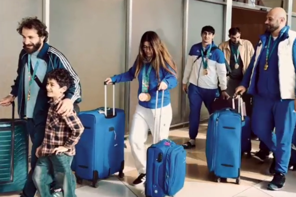 VI İslam Həmrəyliyi Oyunlarında iştirak edən cüdo millimiz Vətənə qayıdıb - VİDEO