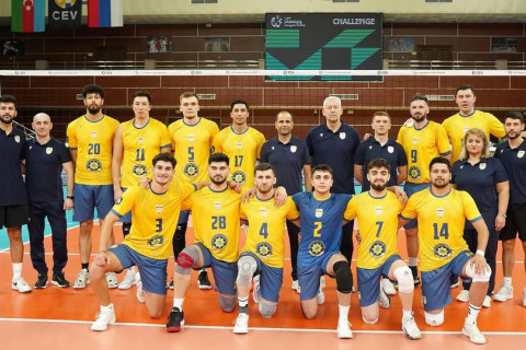 "Азеррейл" продолжает борьбу в Кубке Европейской конфедерации волейбола