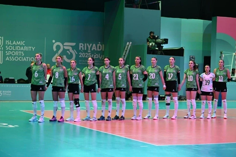 Azerbaijan women’s volleyball team defeats Afghanistan at Islamic Solidarity Games