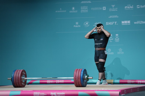 Azərbaycan ağırlıqqaldıranı VI İslam Həmrəyliyi Oyunlarını iki medalla tamamlayıb - YENİLƏNİB + FOTO