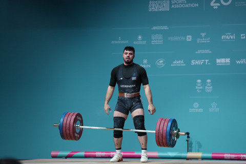 Azərbaycan ağırlıqqaldıranı VI İslam Həmrəyliyi Oyunlarını iki medalla tamamlayıb - YENİLƏNİB + FOTO
