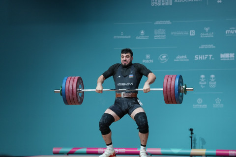 Azərbaycan ağırlıqqaldıranı VI İslam Həmrəyliyi Oyunlarını iki medalla tamamlayıb - YENİLƏNİB + FOTO