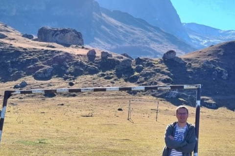 Valdas Dambrauskas: “Futbolun gücü dağların zirvəsində belə hiss olunur” - FOTO