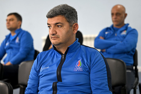 Azərbaycanın U-19 millisi üçün maarifləndirici sessiya keçirilib - FOTO