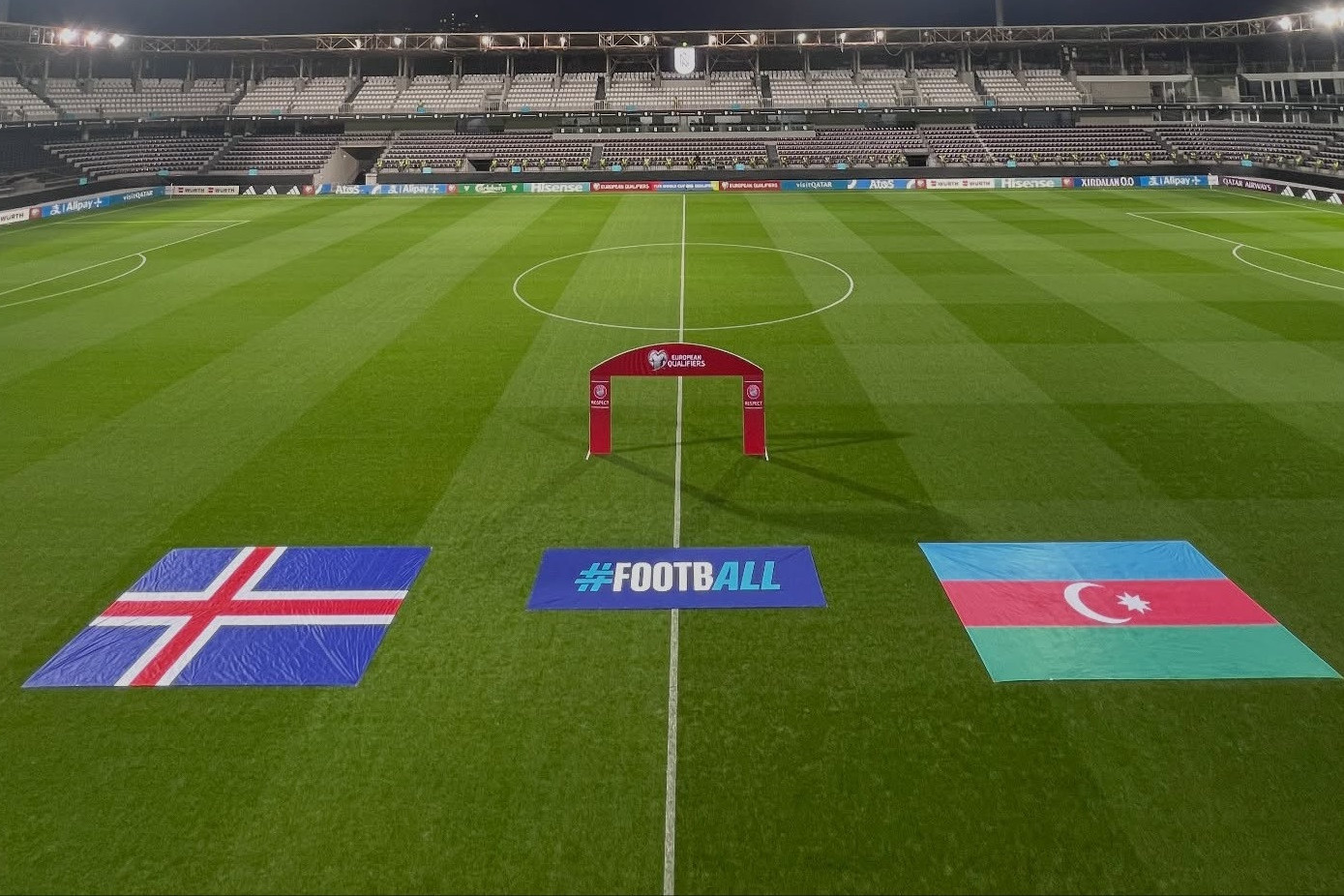 Стадион поселка 8-й километр - "в ожидании" матча Азербайджан - Исландия - ФОТО