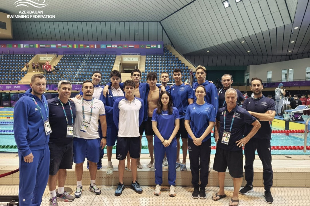 Üzgüçülük üzrə milli komandamız İslamiadanı üç medalla başa vurub