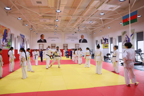 İmişlidə yeni cüdo zalı istifadəyə verilib - FOTO