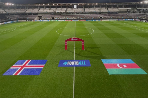 Стадион поселка 8-й километр - "в ожидании" матча Азербайджан - Исландия - ФОТО