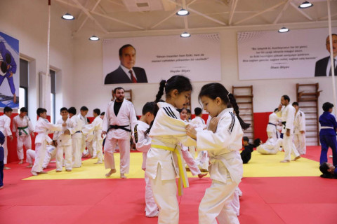 İmişlidə yeni cüdo zalı istifadəyə verilib - FOTO
