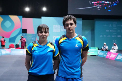 Азербайджанские теннисисты завоевали "бронзу" на Играх исламской солидарности - ФОТО