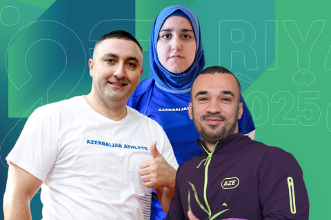 VI İslam Həmrəyliyi Oyunlarında üç paralimpiyaçımız mübarizə aparacaq