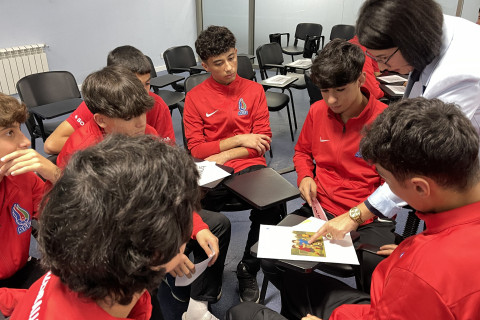 Azərbaycan U-15 futbol millisi üçün seminar təşkil edilib - FOTO