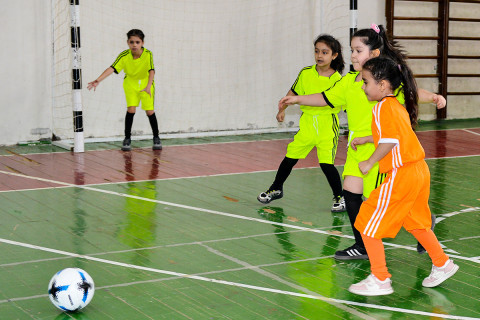 AFFA-nın təşkil etdiyi “Məktəbli Qızlar” turnirində növbəti qrup oyunlarına start verildi - FOTO