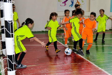 AFFA-nın təşkil etdiyi “Məktəbli Qızlar” turnirində növbəti qrup oyunlarına start verildi - FOTO