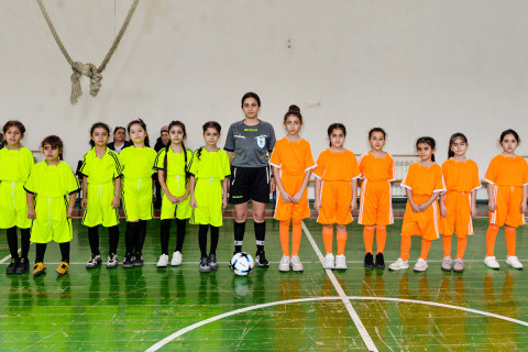 AFFA-nın təşkil etdiyi “Məktəbli Qızlar” turnirində növbəti qrup oyunlarına start verildi - FOTO