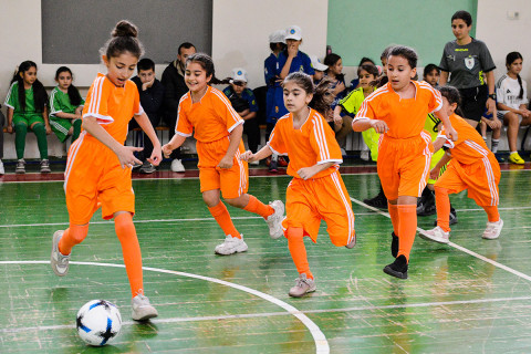 AFFA-nın təşkil etdiyi “Məktəbli Qızlar” turnirində növbəti qrup oyunlarına start verildi - FOTO