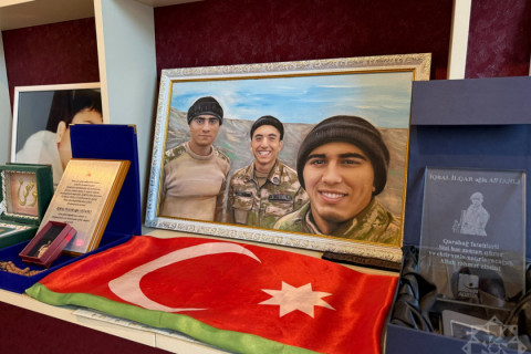 Şəhid İqbalın atası: “İdmanda qazandığı güc onu döyüşdə qorxmaz etdi” - FOTO