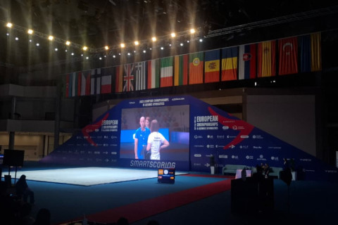 Gəncədə aerobika gimnastikası üzrə Avropa çempionatının açılış mərasimi keçirilib - FOTO