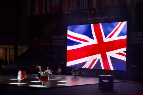 Gəncədə aerobika gimnastikası üzrə Avropa çempionatının açılış mərasimi keçirilib - FOTO