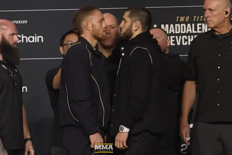 Della Maddalena və İslam Mahaçevin ilk gərgin qarşılaşması - VİDEO