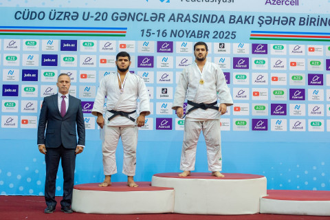 Cüdo üzrə U-20 gənclər arasında Bakı şəhər birinciliyi start götürüb - FOTO