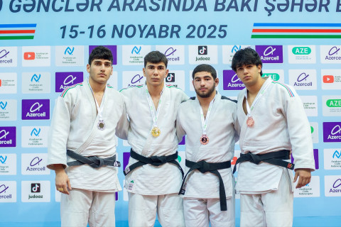 Cüdo üzrə U-20 gənclər arasında Bakı şəhər birinciliyi start götürüb - FOTO
