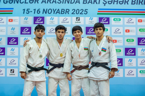 Cüdo üzrə U-20 gənclər arasında Bakı şəhər birinciliyi start götürüb - FOTO