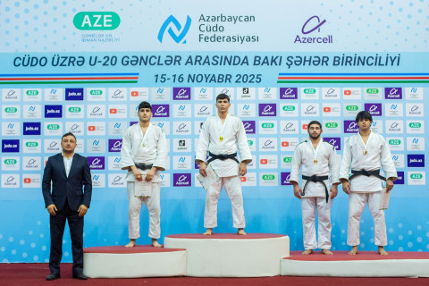 Cüdo üzrə U-20 gənclər arasında Bakı şəhər birinciliyi start götürüb - FOTO