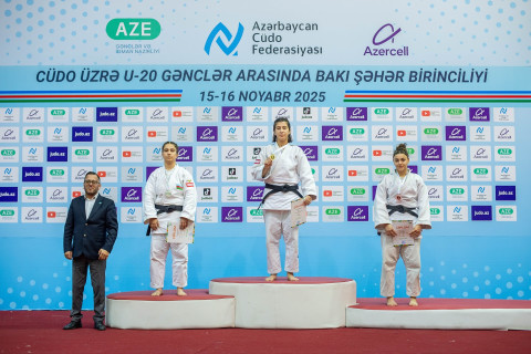 Cüdo üzrə U-20 gənclər arasında Bakı şəhər birinciliyi start götürüb - FOTO
