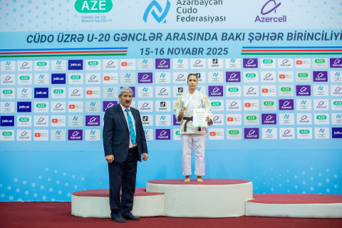 Cüdo üzrə U-20 gənclər arasında Bakı şəhər birinciliyi start götürüb - FOTO