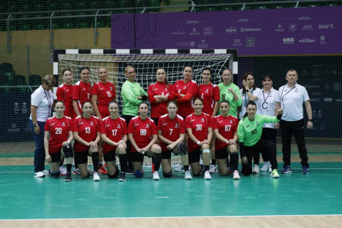 Azərbaycanın qadın həndbol millisi İslamiadada keçirdiyi ilk qarşılaşmada məğlubiyyətlə üzləşib - YENİLƏNİB + FOTO