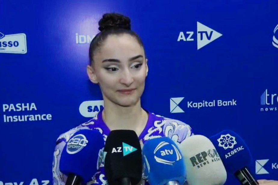 Mədinə Mustafayeva: "Avropa çempionluğuna çox böyük əziyyətlə nail olduq" - YENİLƏNİB+FOTO