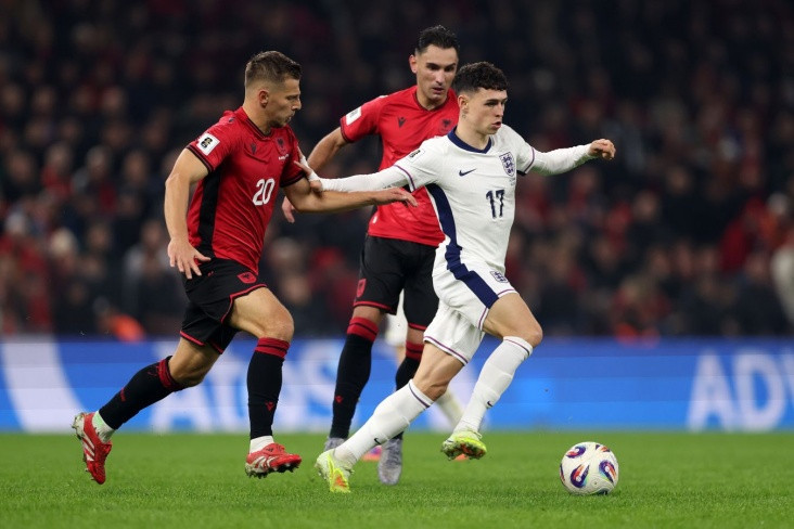 Сборная Англии обыграла команду Албании - ВИДЕО