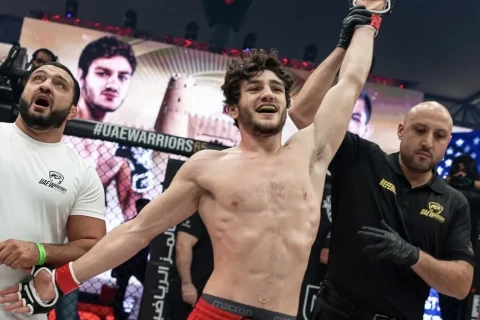 UAE Warriors 65: Мухаммедали Османлы одолел соперника из Таджикистана