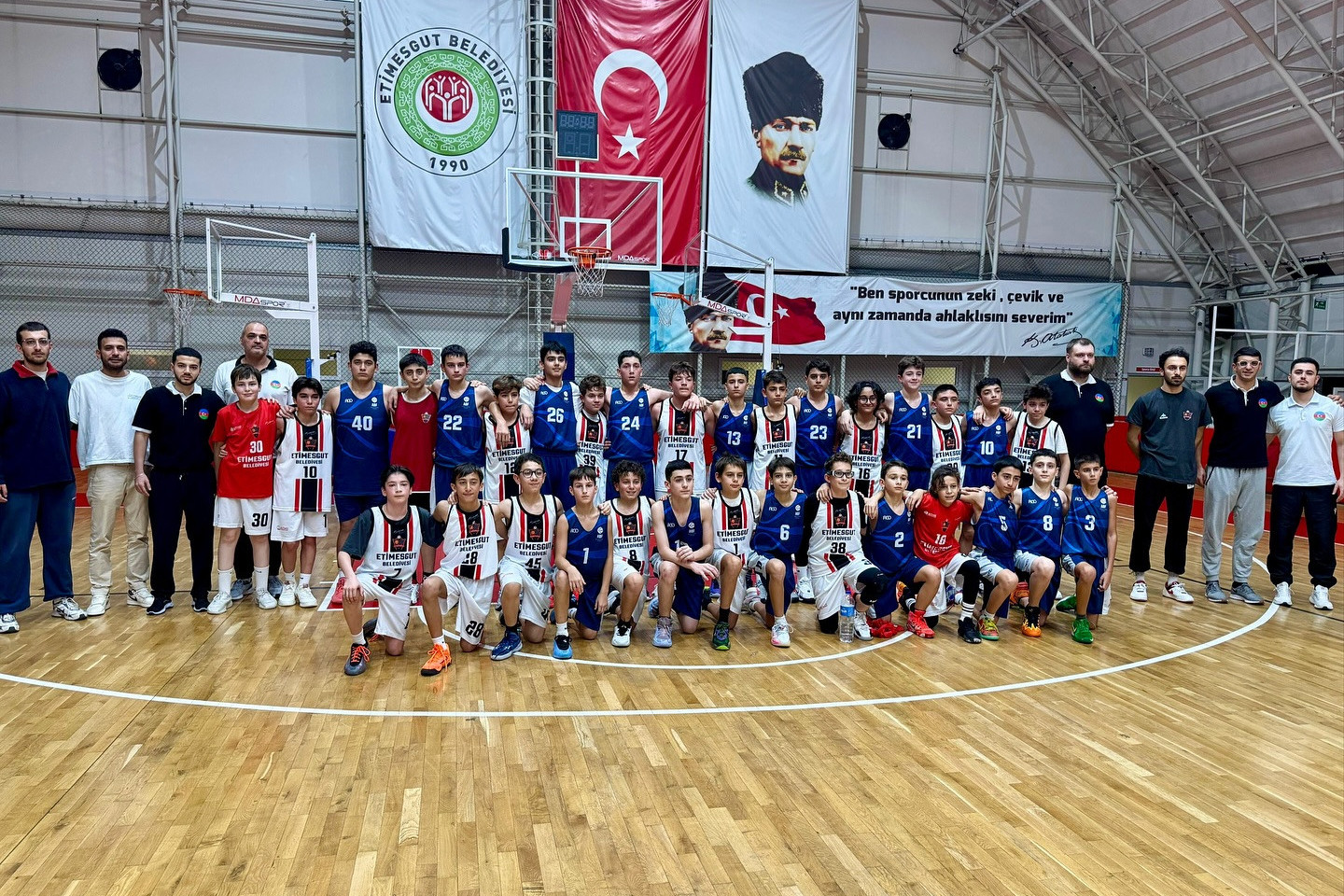 Azərbaycanın U-13 basketbol millisi Ankarada təlim-məşq toplanışı keçirib - FOTO