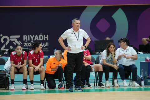 Azərbaycanın həndbol millisi VI İslam Həmrəyliyi Oyunlarında növbəti matçını keçirib - FOTO