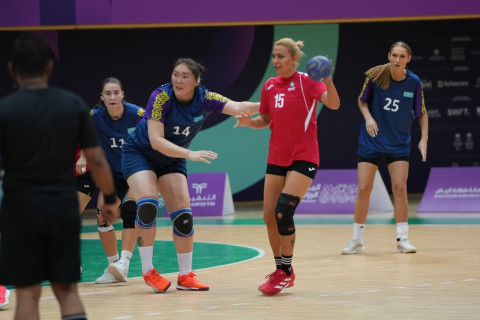 Azərbaycanın həndbol millisi VI İslam Həmrəyliyi Oyunlarında növbəti matçını keçirib - FOTO