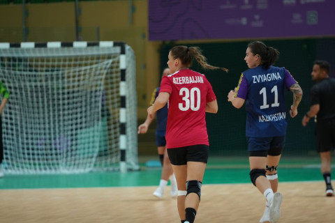 Azerbaijan women’s handball team falls to Kazakhstan at Islamic Solidarity Games - PHOTO