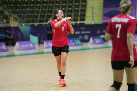 Azərbaycanın həndbol millisi VI İslam Həmrəyliyi Oyunlarında növbəti matçını keçirib - FOTO