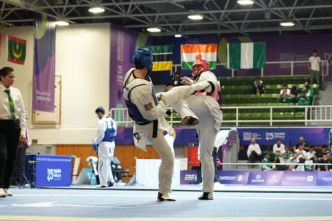 Eltac Qafarov İslam Oyunlarında yarımfinalda uduzub - YENİLƏNİB + FOTO