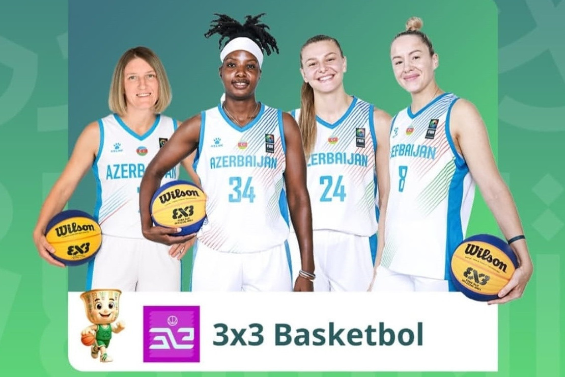 Женская сборная Азербайджана по баскетболу 3х3 вышла в полуфинал Исламиады